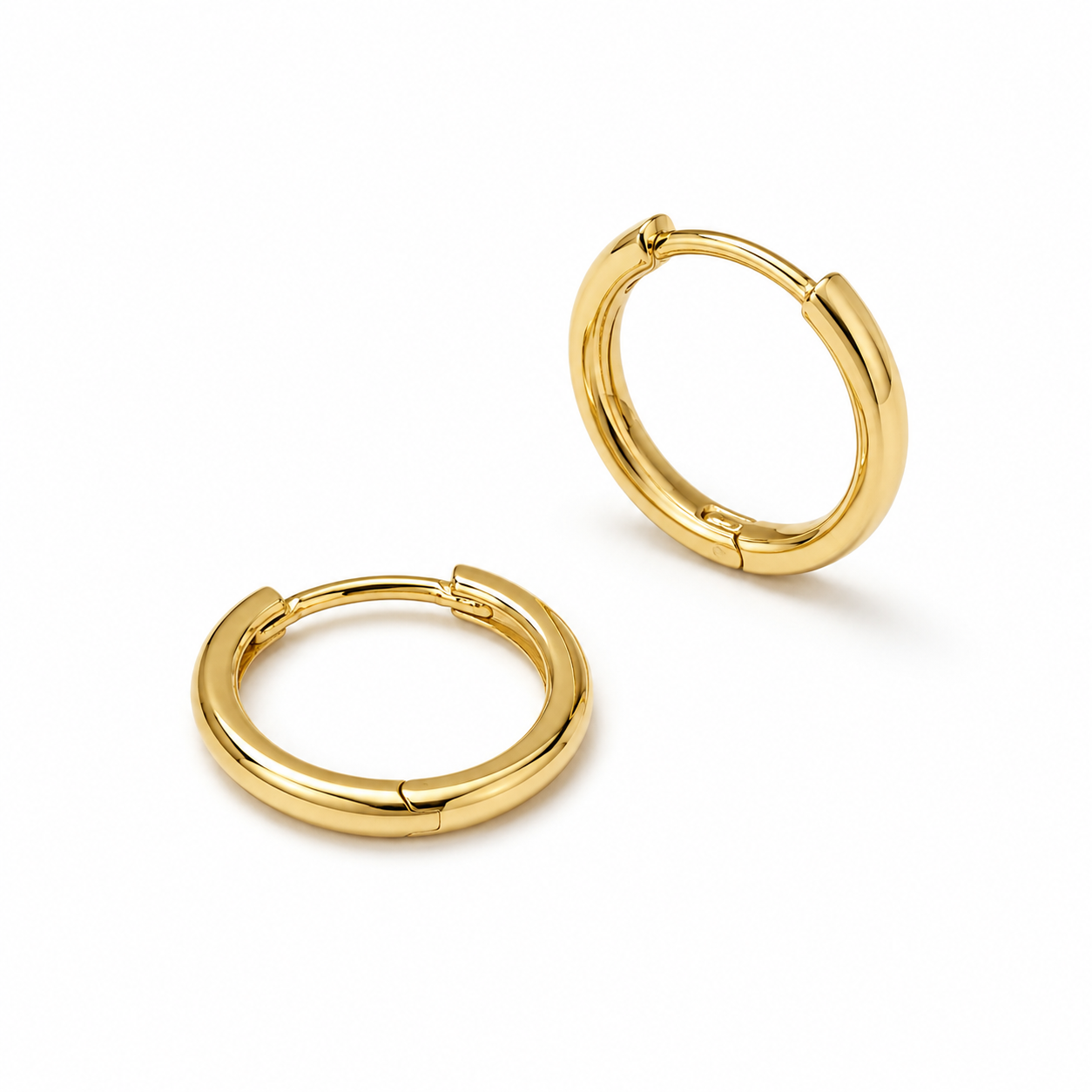 Argolas Classic Gold