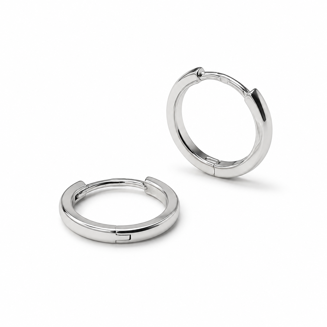 Argolas Classic Silver
