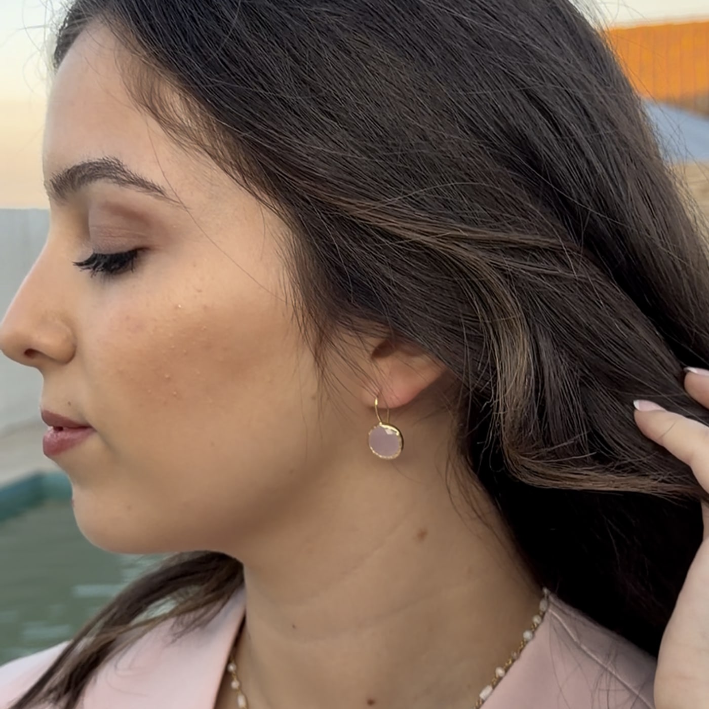 Brincos Rose